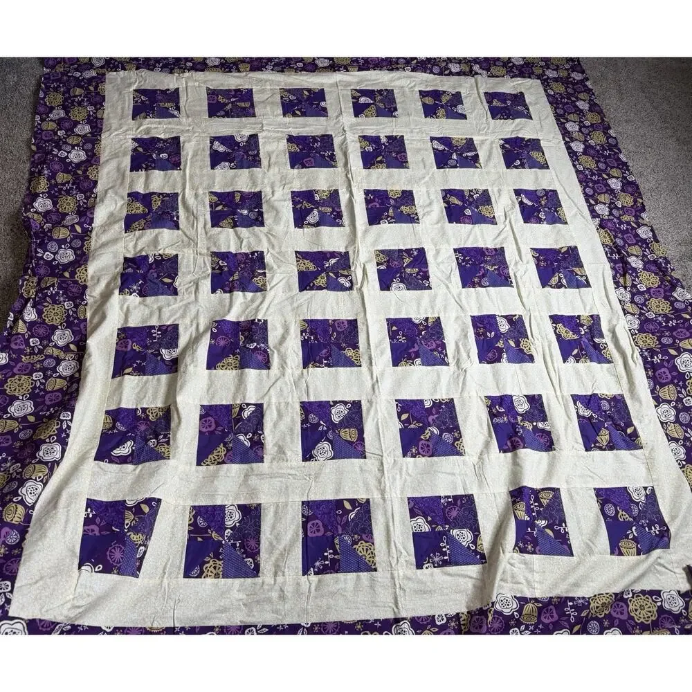 Handmade quilt top